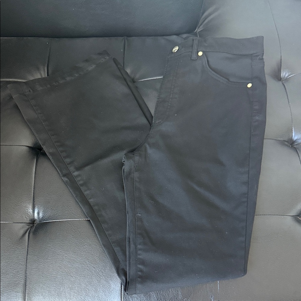 Express Women's Black Boot Cut High Rise Pants 10R